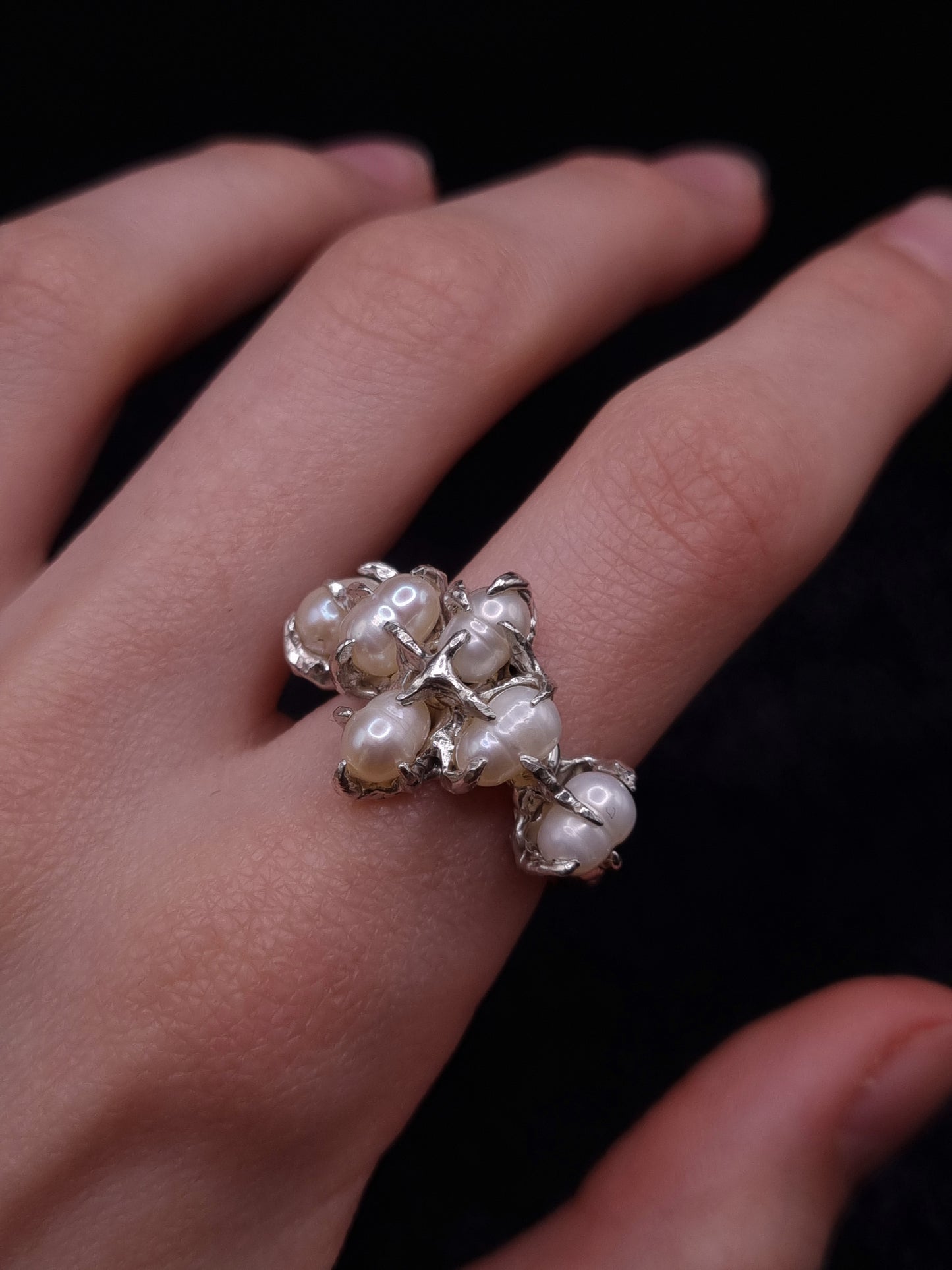 Lustre Pearl Ring