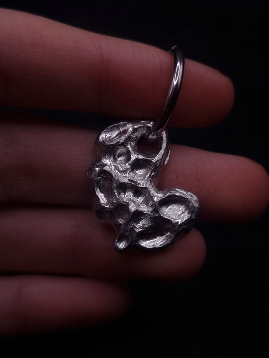 Moon surface Earring or Pendant