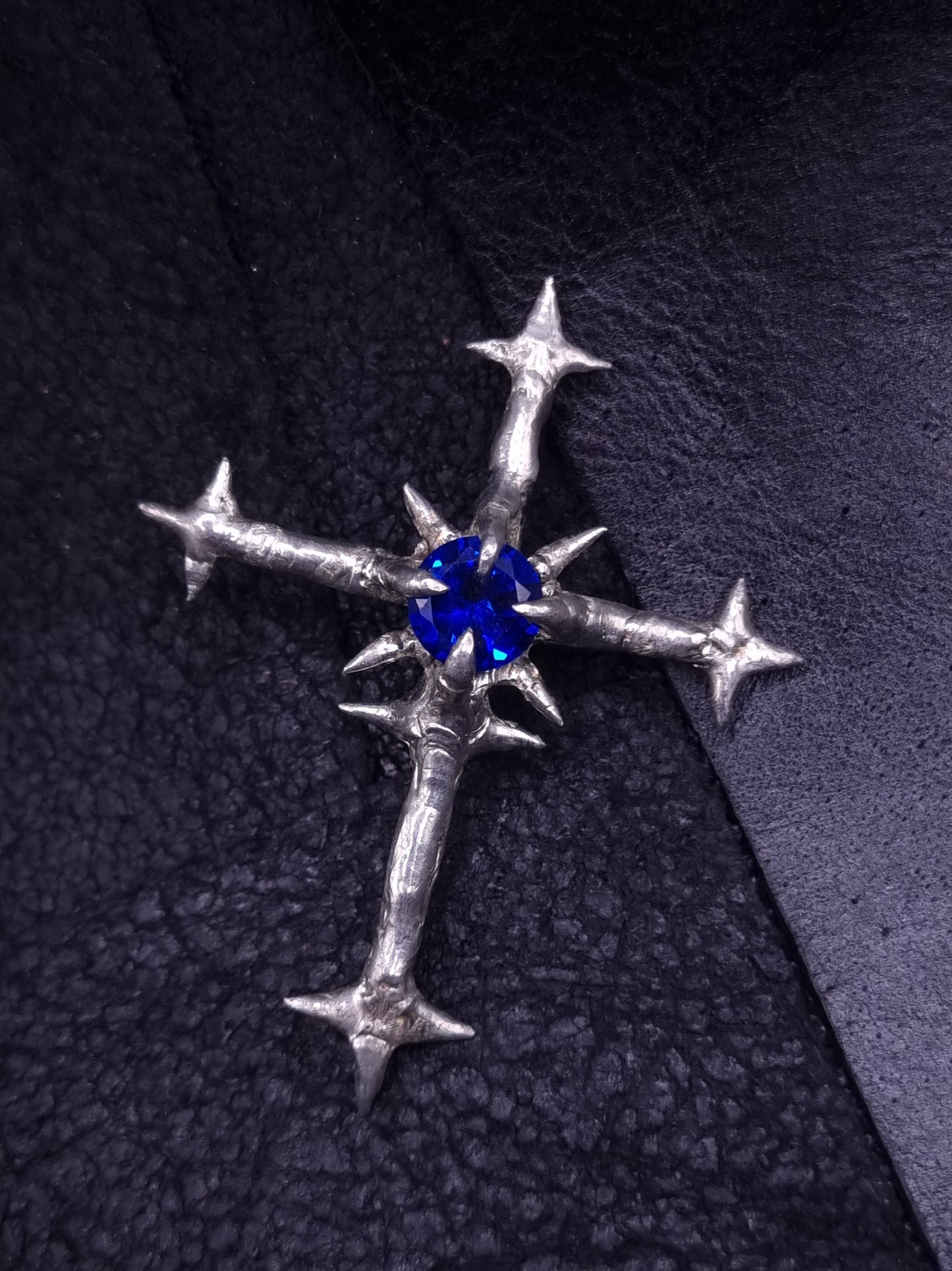 Cross Pendant with zirconia