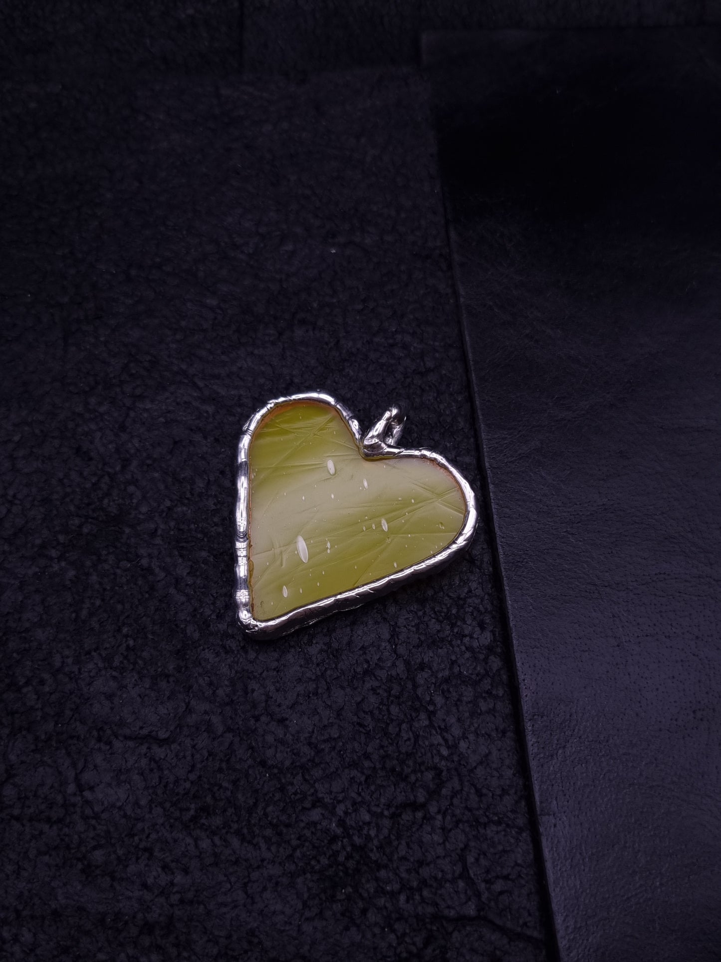 Heart Bag Charm or Pendant