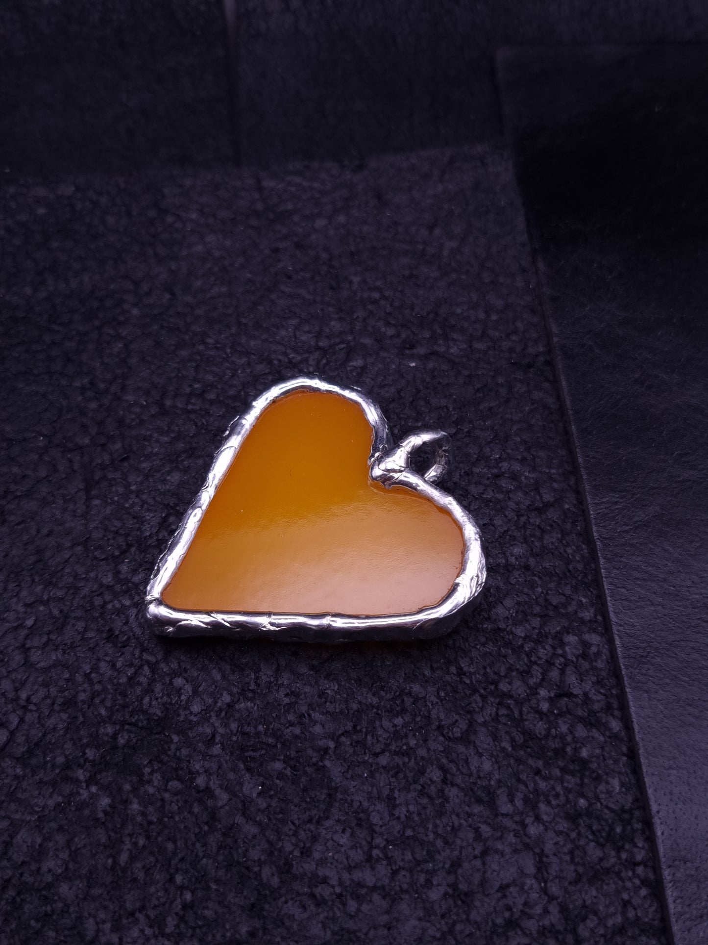 Heart Bag Charm or Pendant