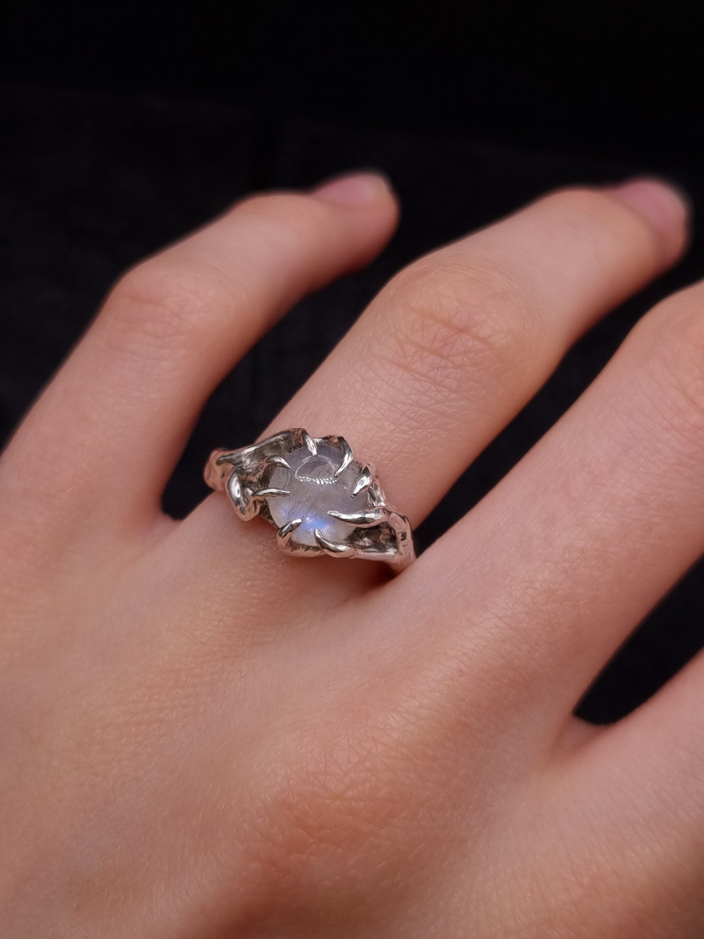 Moonstone ring