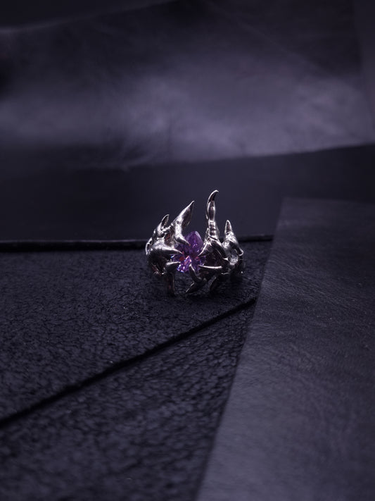 Chaotic Ring with cubic zirconia