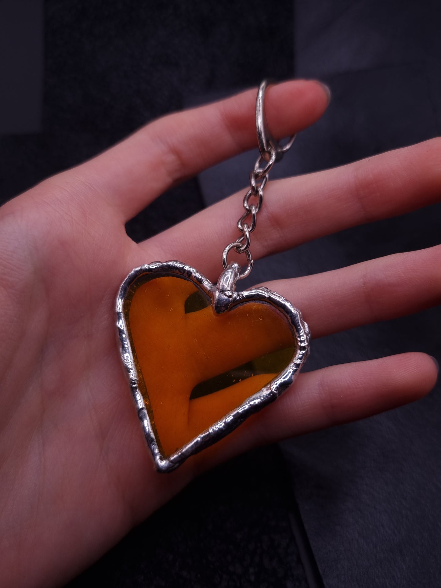 Heart Bag Charm