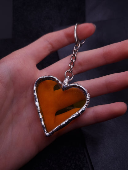 Heart Bag Charm