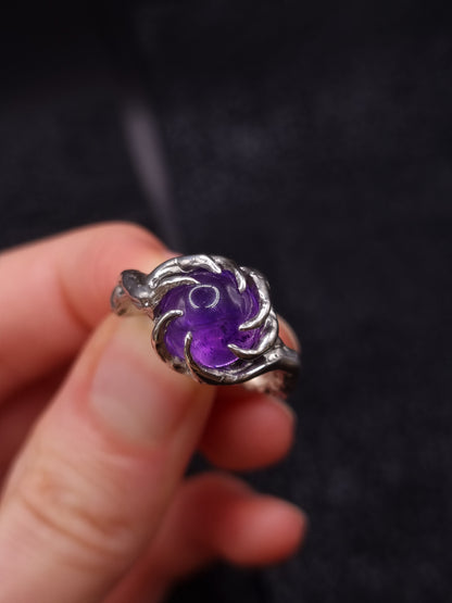 Purple vortex ring