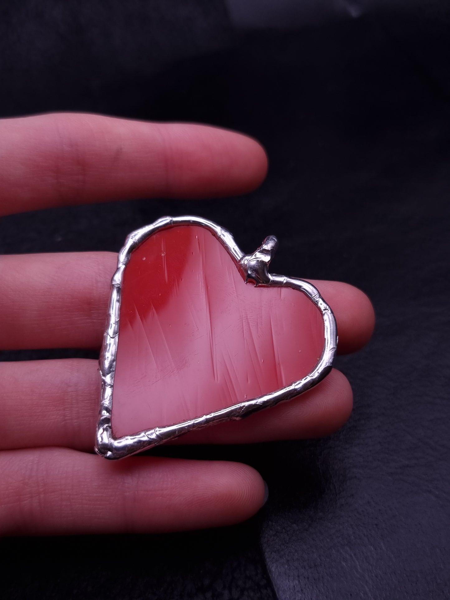 Heart Bag Charm or Pendant