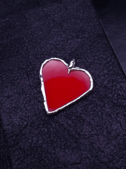 Heart Bag Charm or Pendant