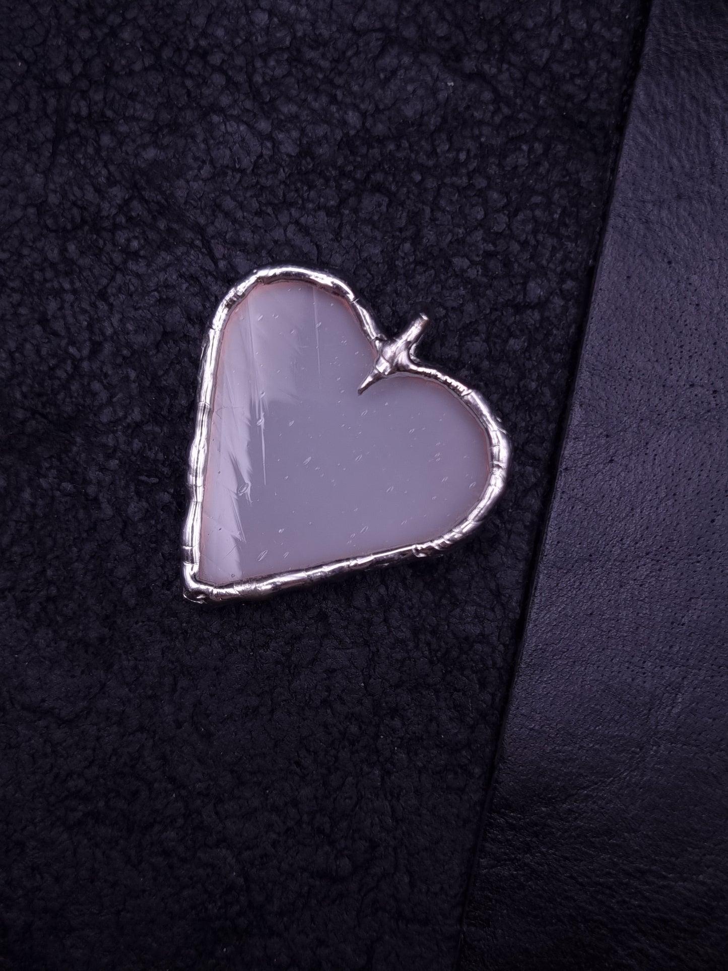 Heart Bag Charm or Pendant