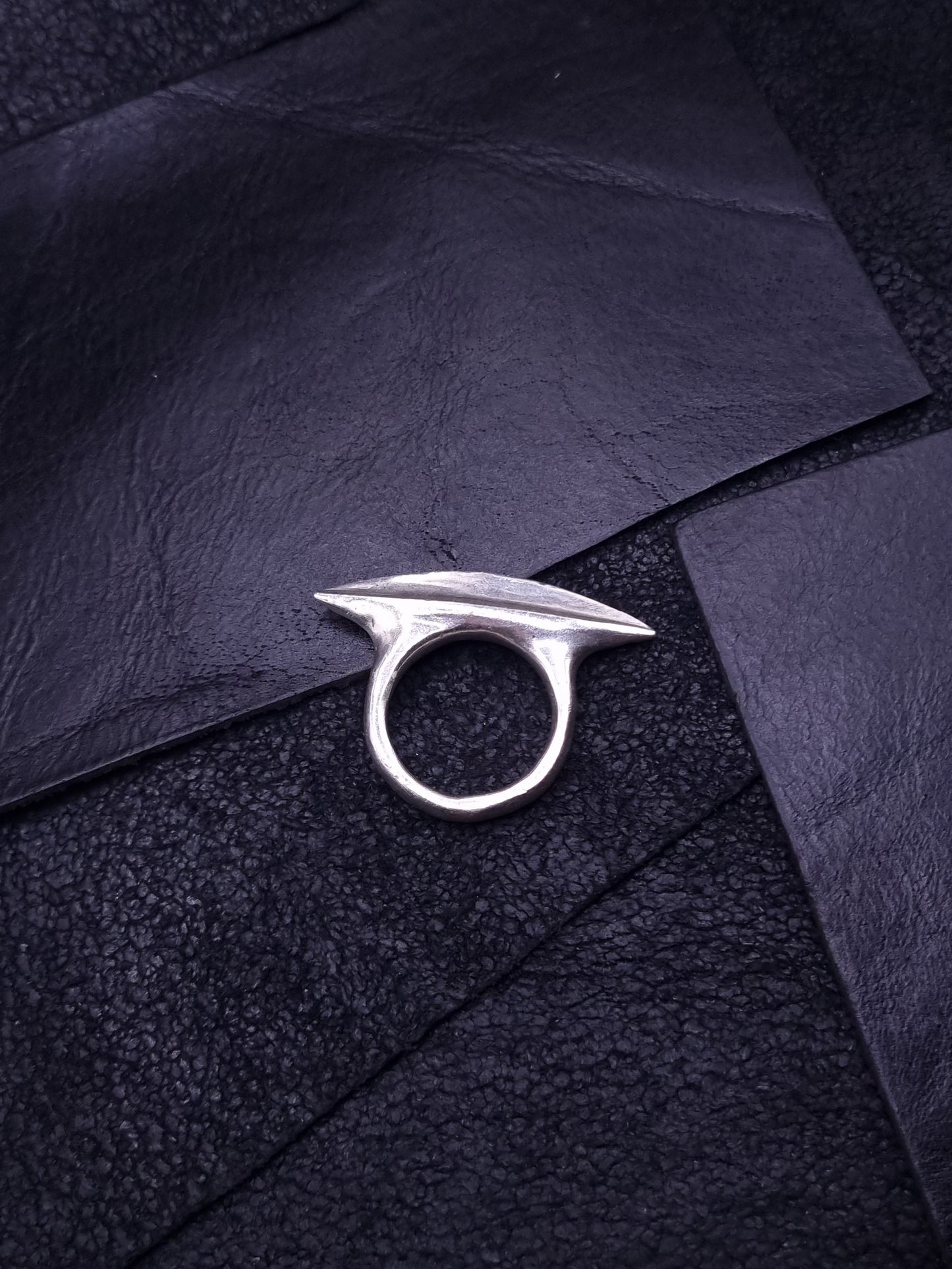 935 Silver Anvil Ring