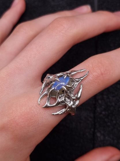 Blue chaotic ring
