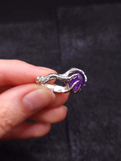 Purple vortex ring