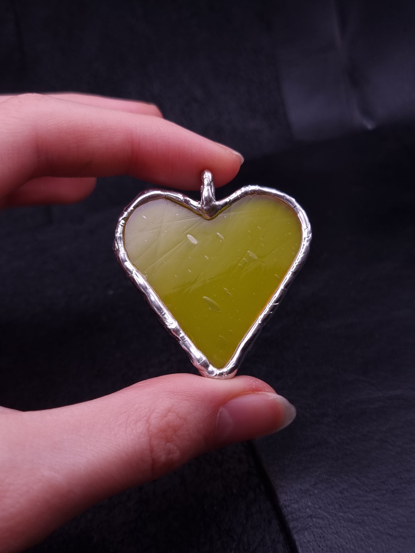 Heart Bag Charm or Pendant