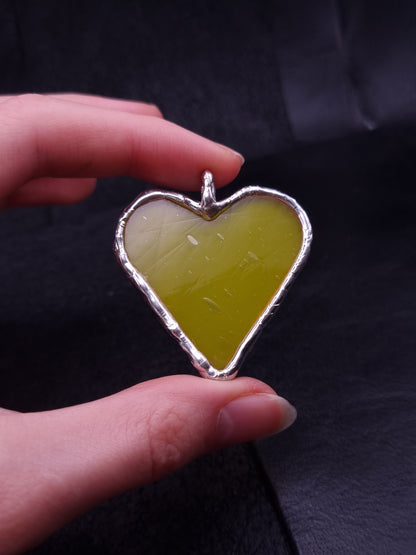 Heart Bag Charm or Pendant