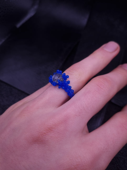 Custom Buble Ring blank