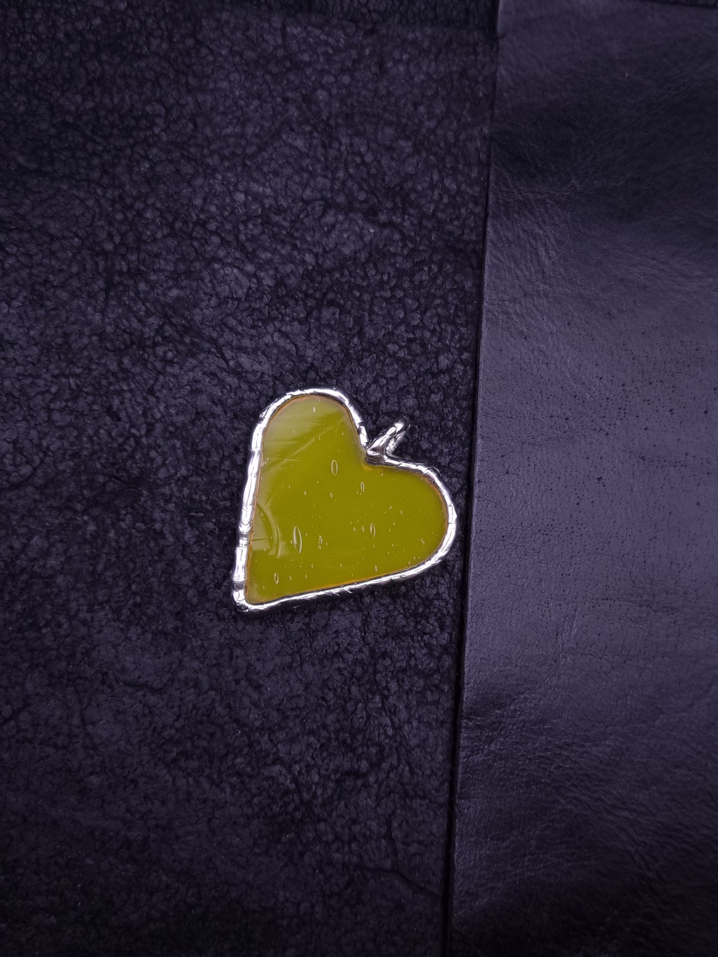 Heart Bag Charm or Pendant