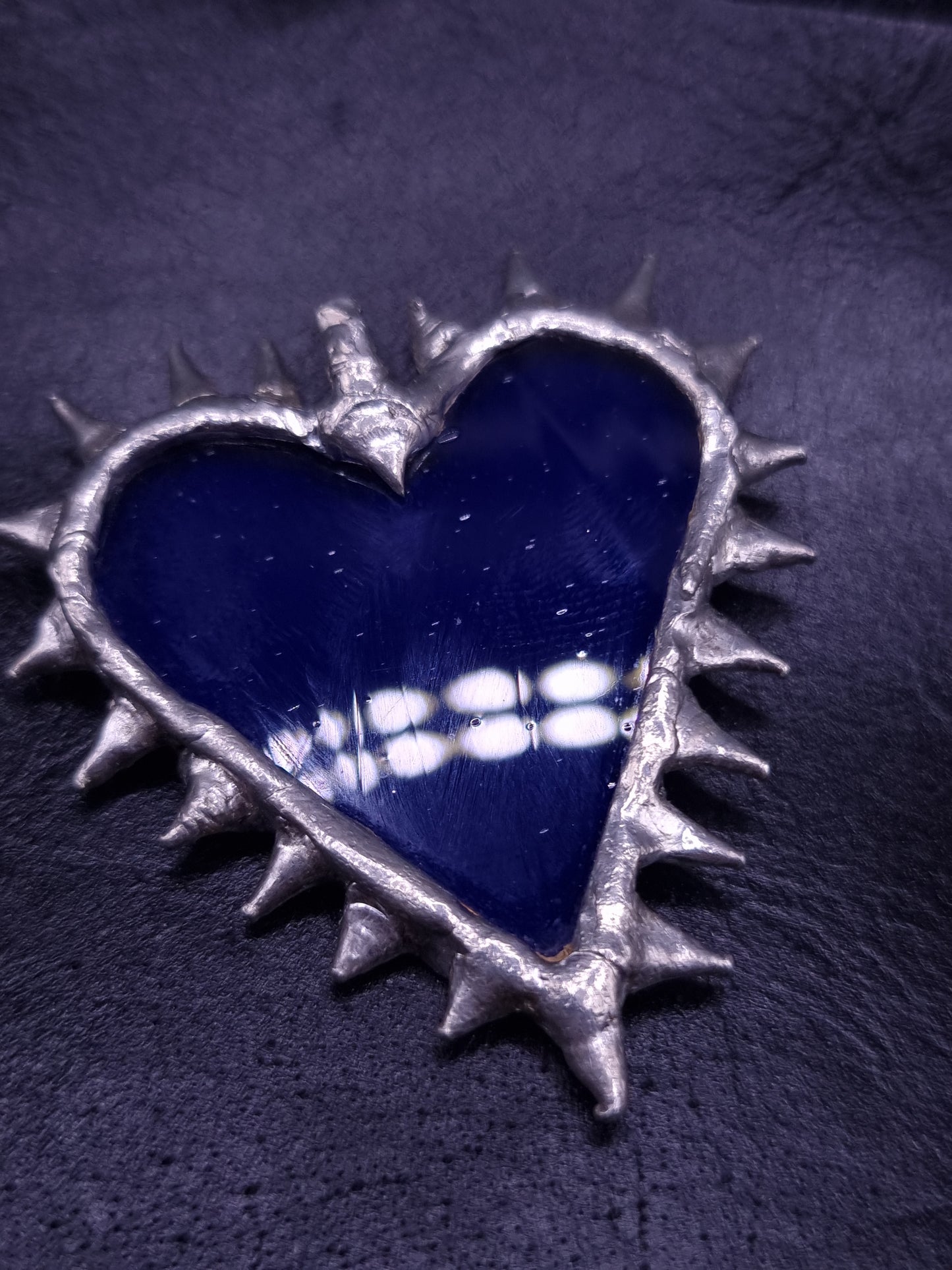 Spike Heart Bag Charm
