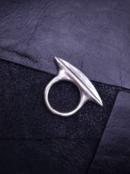935 Silver Anvil Ring