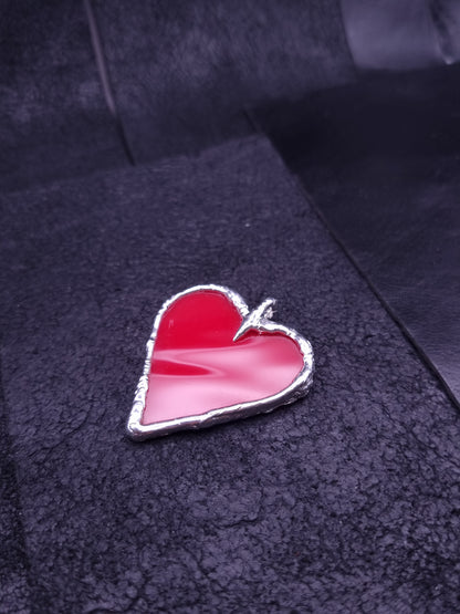 Heart Bag Charm or Pendant