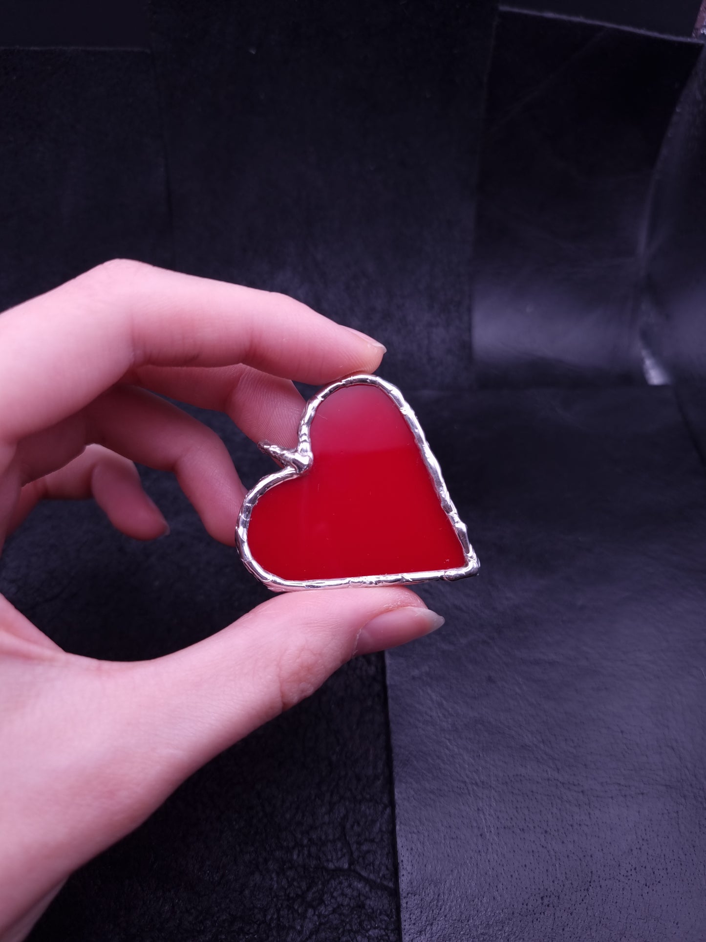 Heart Bag Charm or Pendant