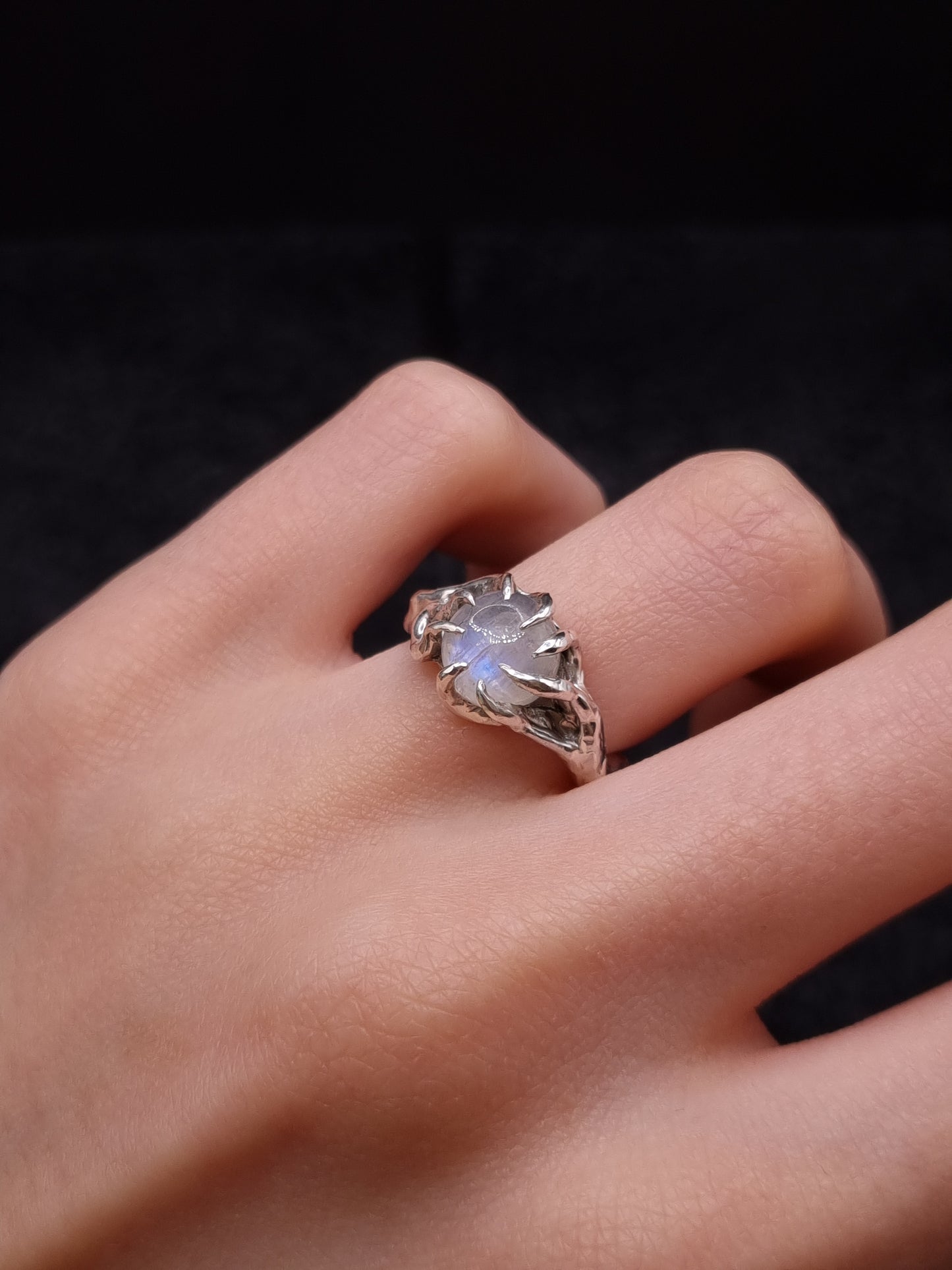 Moonstone ring