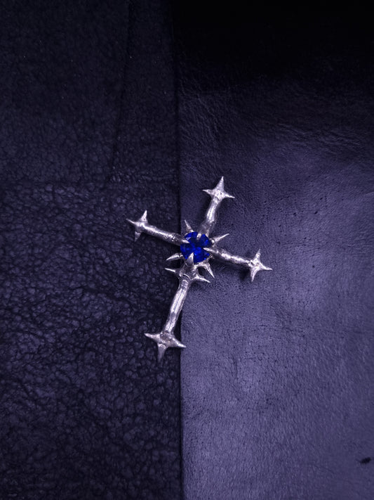 Cross Pendant with zirconia