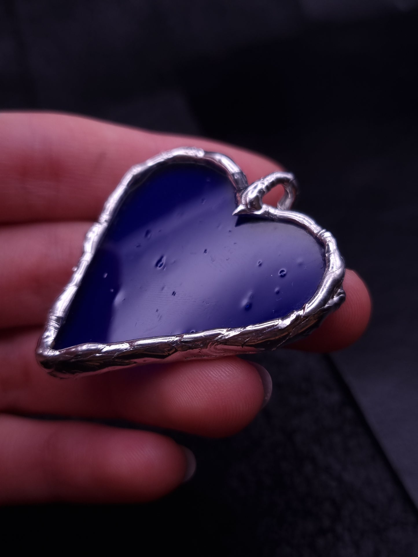 Heart Bag Charm or Pendant