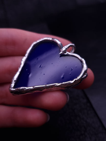 Heart Bag Charm or Pendant