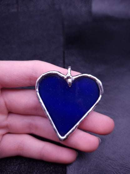 Heart Bag Charm or Pendant