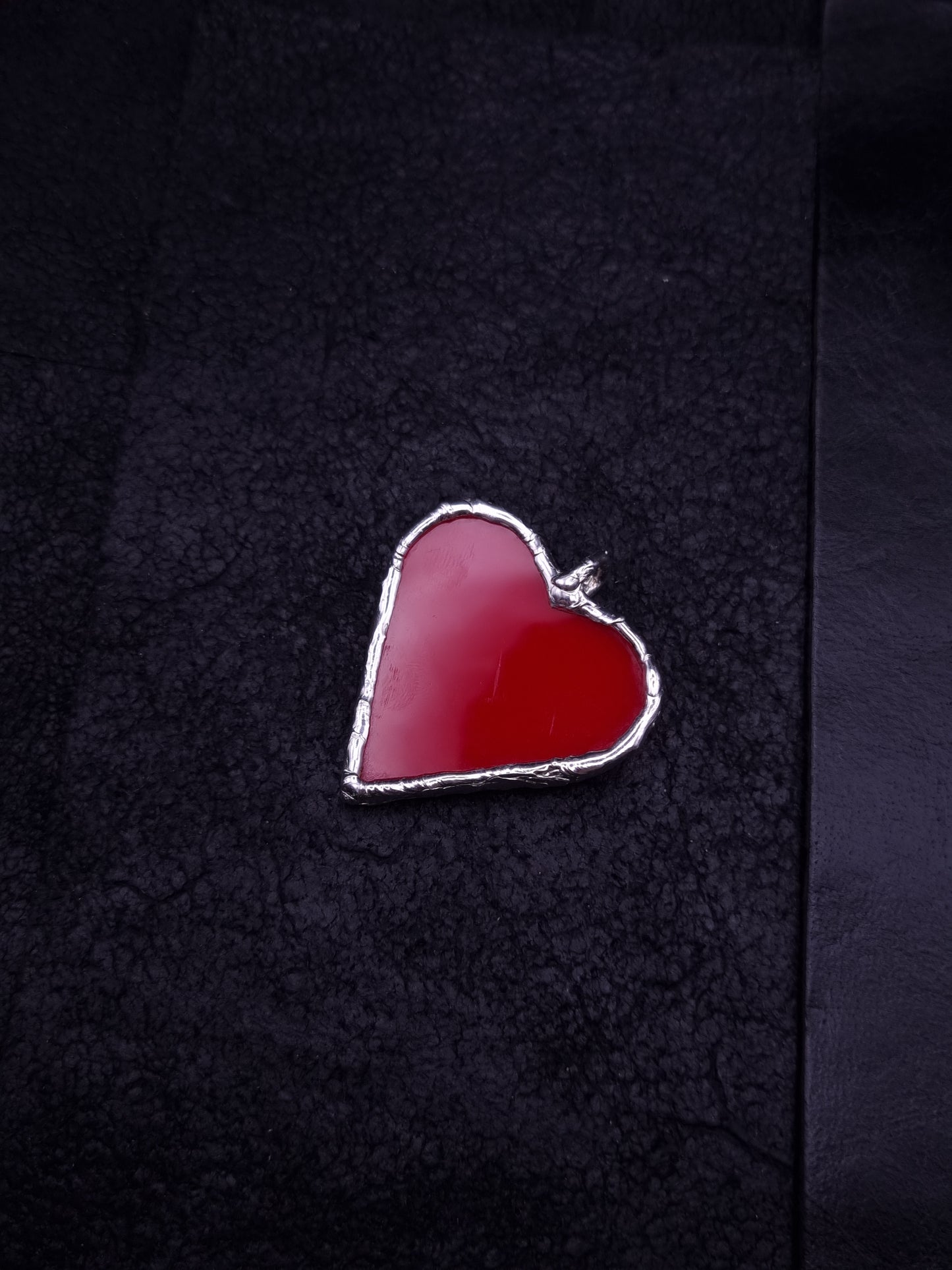 Heart Bag Charm or Pendant