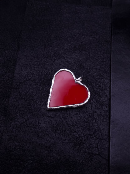 Heart Bag Charm or Pendant