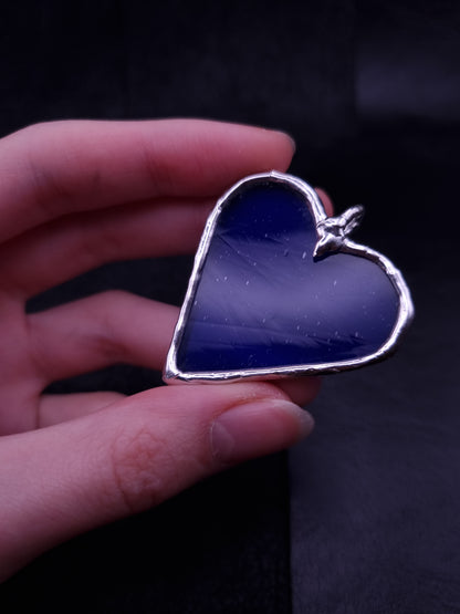 Heart Bag Charm or Pendant