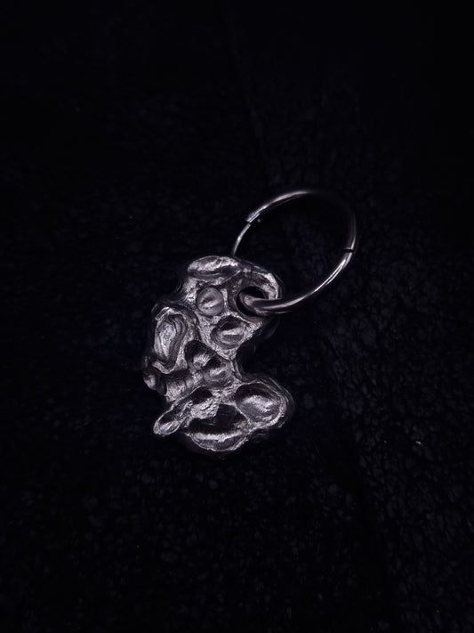 Moon surface Earring or Pendant