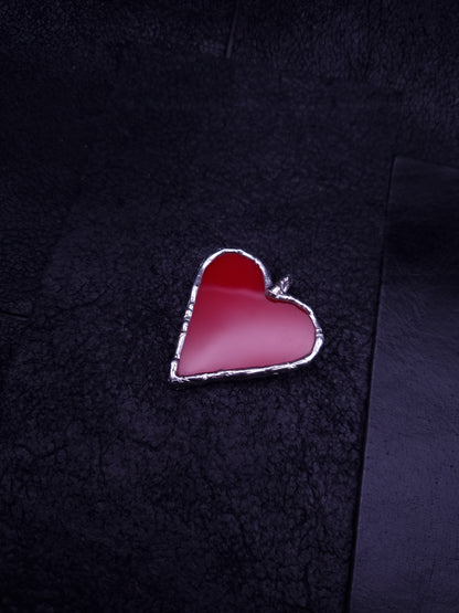 Heart Bag Charm or Pendant