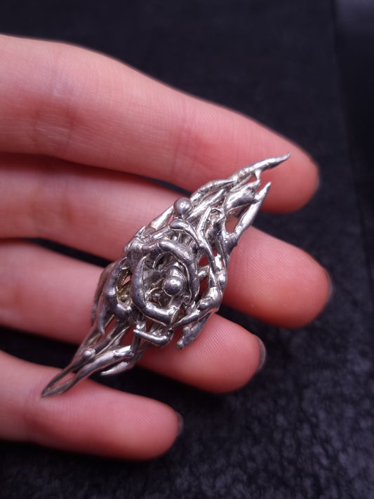 Chaotic & bubble earring