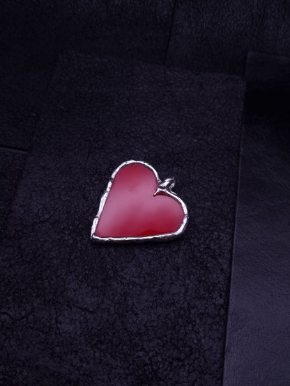 Heart Bag Charm or Pendant