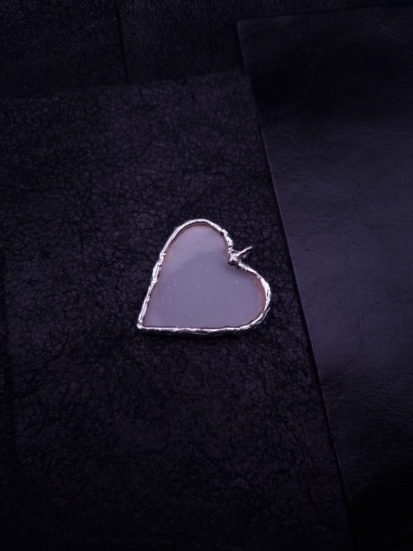 Heart Bag Charm or Pendant